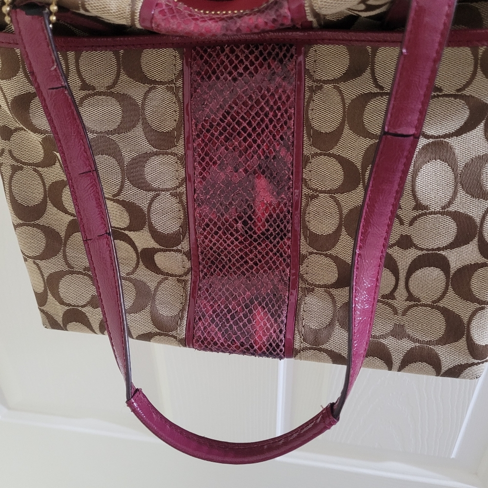 Authentic Coach Purse - Picture 4 of 5